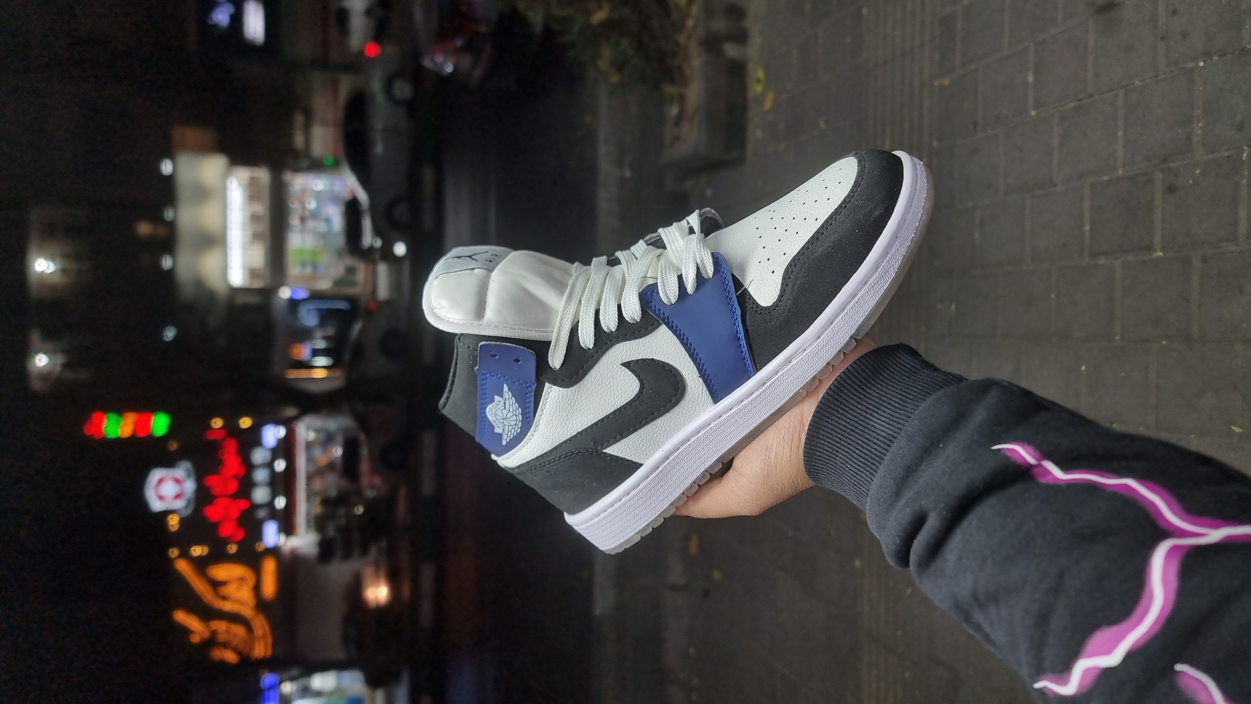 جردن وان مشکی آبی مسترکوالیتی