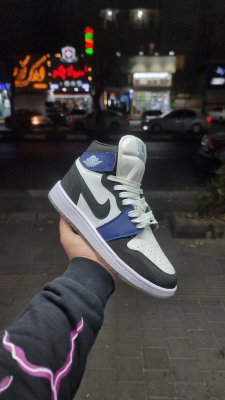 جردن وان مشکی آبی مسترکوالیتی