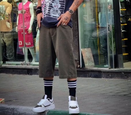 شلوارک کتان112